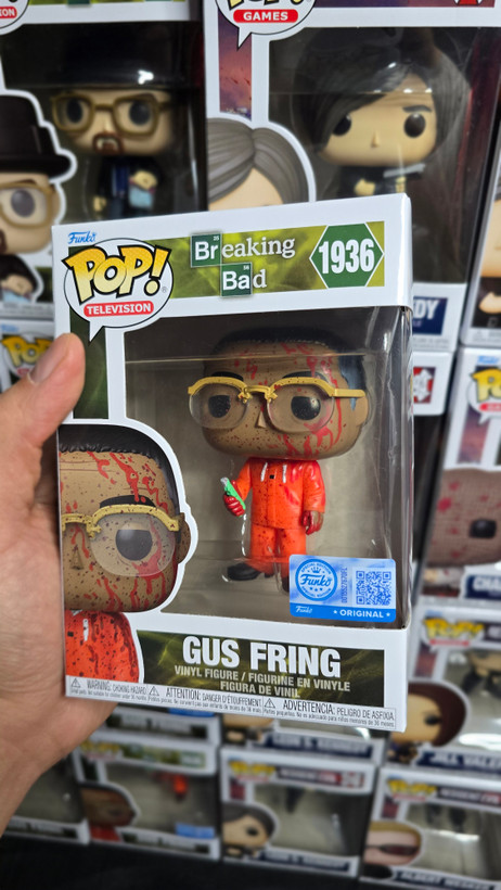 فانکوپاپ! بریکینگ بد گاس فرینگ خونین POP! BREAKING BAD Gus Fring with box cutter (Bloody) 1936