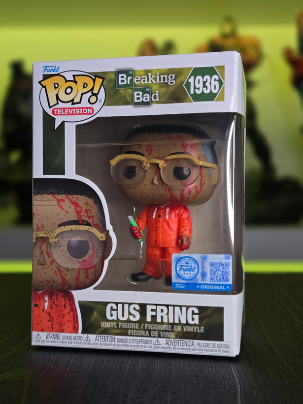 فانکوپاپ! بریکینگ بد گاس فرینگ خونین POP! BREAKING BAD Gus Fring with box cutter (Bloody) 1936