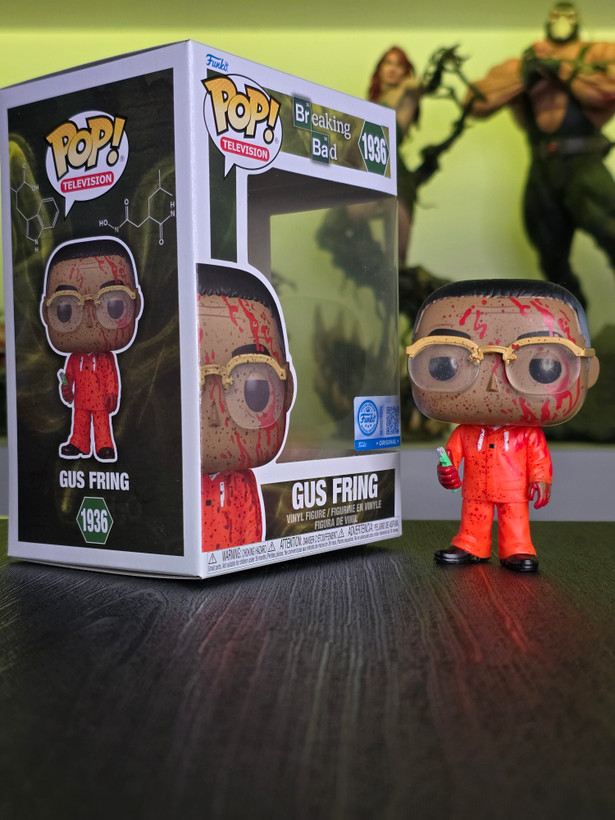 فانکوپاپ! بریکینگ بد گاس فرینگ خونین POP! BREAKING BAD Gus Fring with box cutter (Bloody) 1936