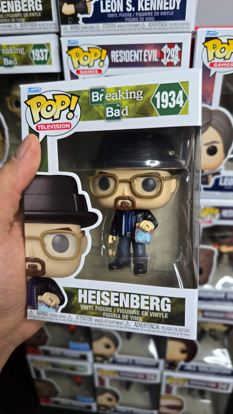 فانکوپاپ! بریکینگ بد هایزنبرگ والتر وایت POP! BREAKING BAD Heisenberg 1934
