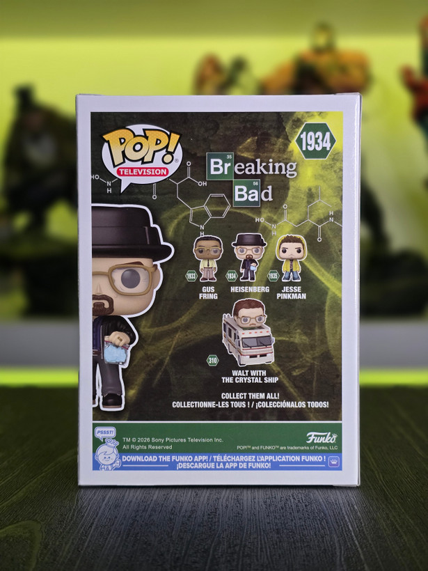 فانکوپاپ! بریکینگ بد هایزنبرگ والتر وایت POP! BREAKING BAD Heisenberg 1934