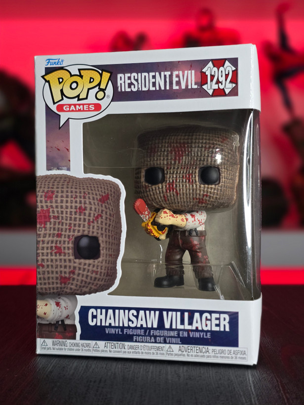 فانکوپاپ! رزیدنت اویل مرد اره برقی POP! RESIDENT EVIL Chainsaw Villager 1292