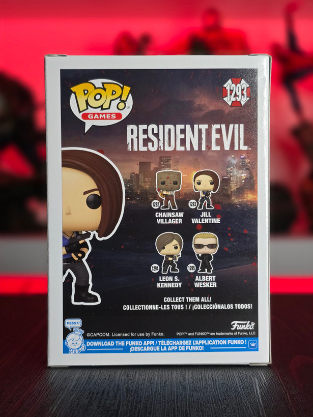 فانکوپاپ! رزیدنت اویل جیل ولنتاین POP! RESIDENT EVIL Jill Valentine 1293