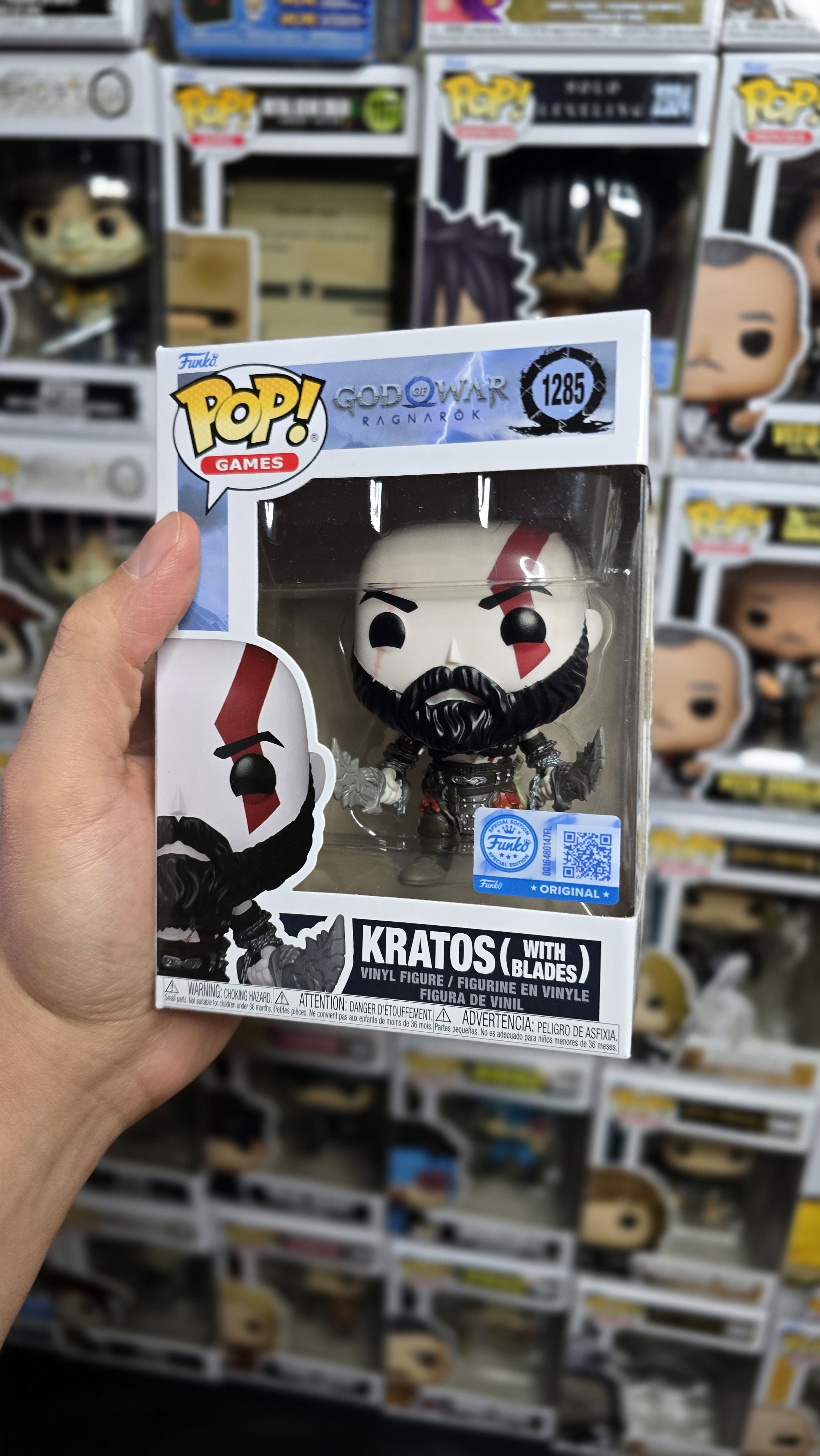 فانکوپاپ! کریتوس 1285 Pop! Kratos with Blades