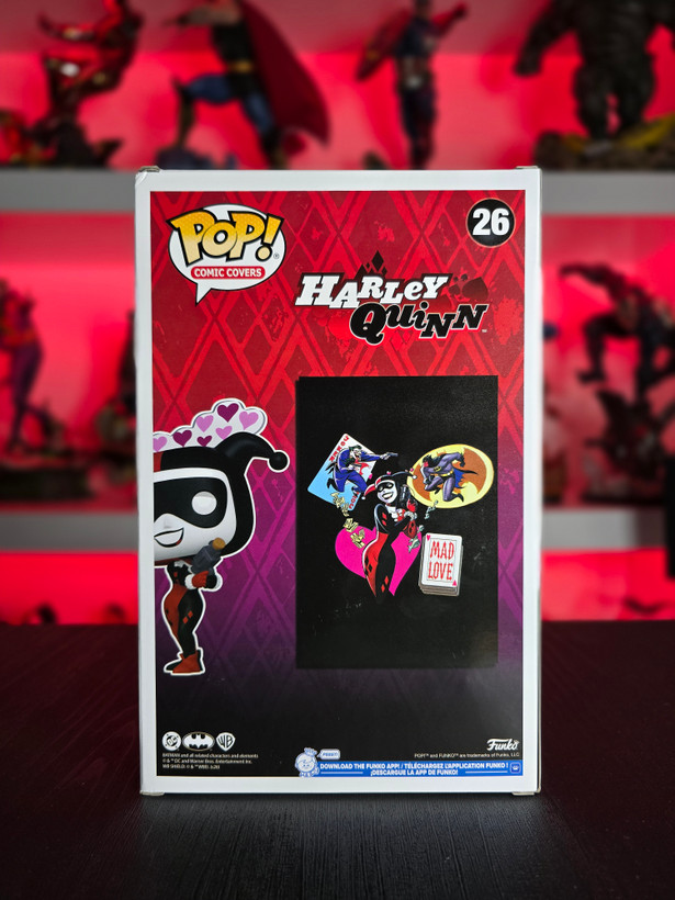 فانکو کاور! هارلی کویین مد لاو COMIC COVERS! MAD LOVE HARLEY QUINN 26