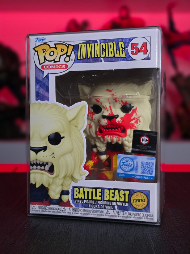 فانکوپاپ! بتل بیست نسخه چیس POP! INVINCIBLE Battle Beast (CHASE/BLOODY) 54