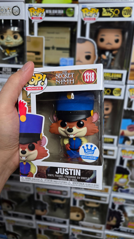 فانکوپاپ! جاستین با یونیفرم کاپیتان راز نیم POP! The Secret of NIMH Justin (Captain Uniform) 1318