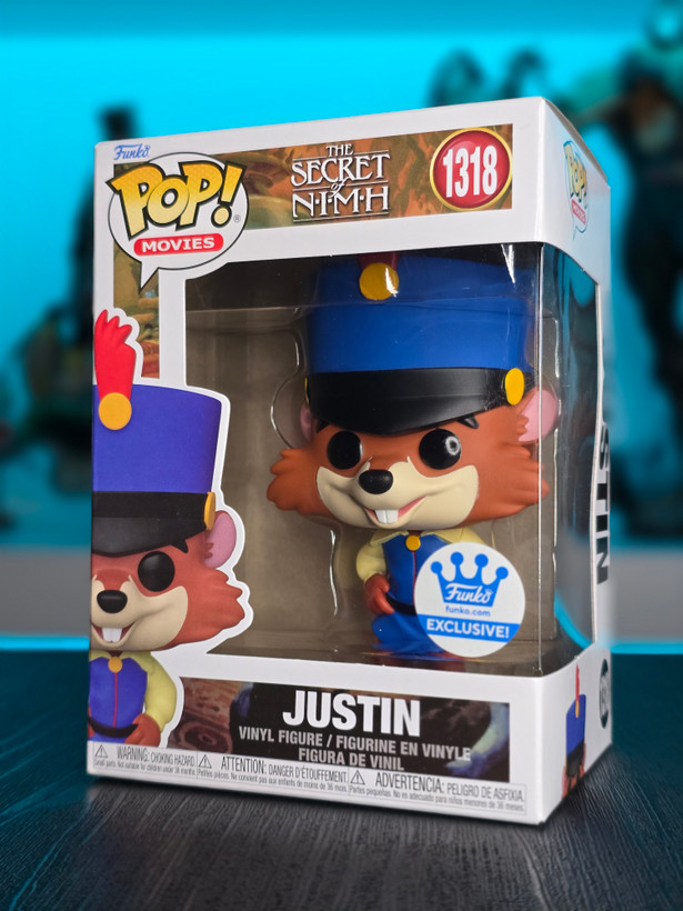 فانکوپاپ! جاستین با یونیفرم کاپیتان راز نیم POP! The Secret of NIMH Justin (Captain Uniform) 1318