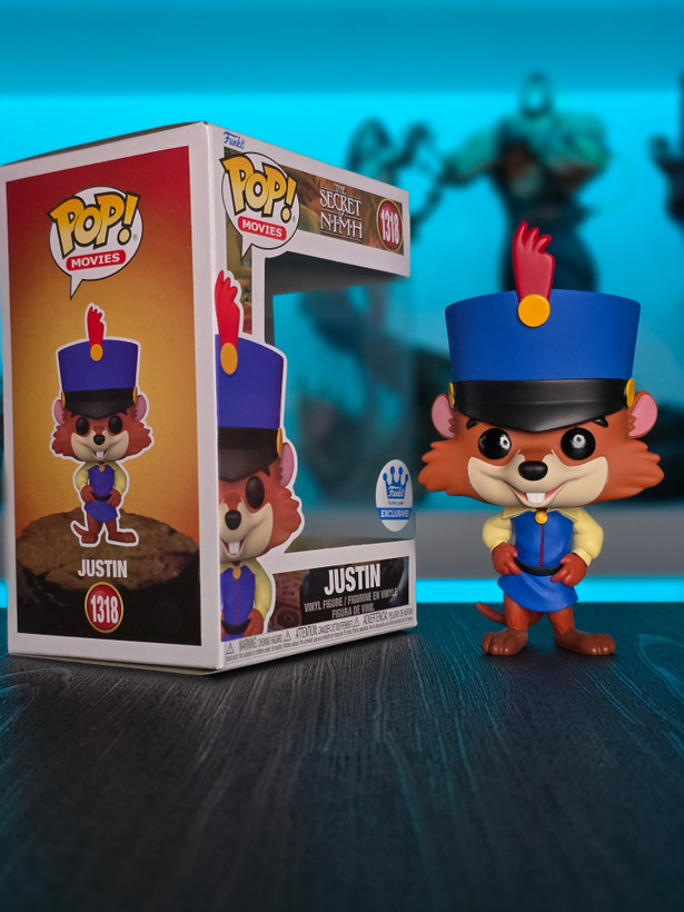 فانکوپاپ! جاستین با یونیفرم کاپیتان راز نیم POP! The Secret of NIMH Justin (Captain Uniform) 1318