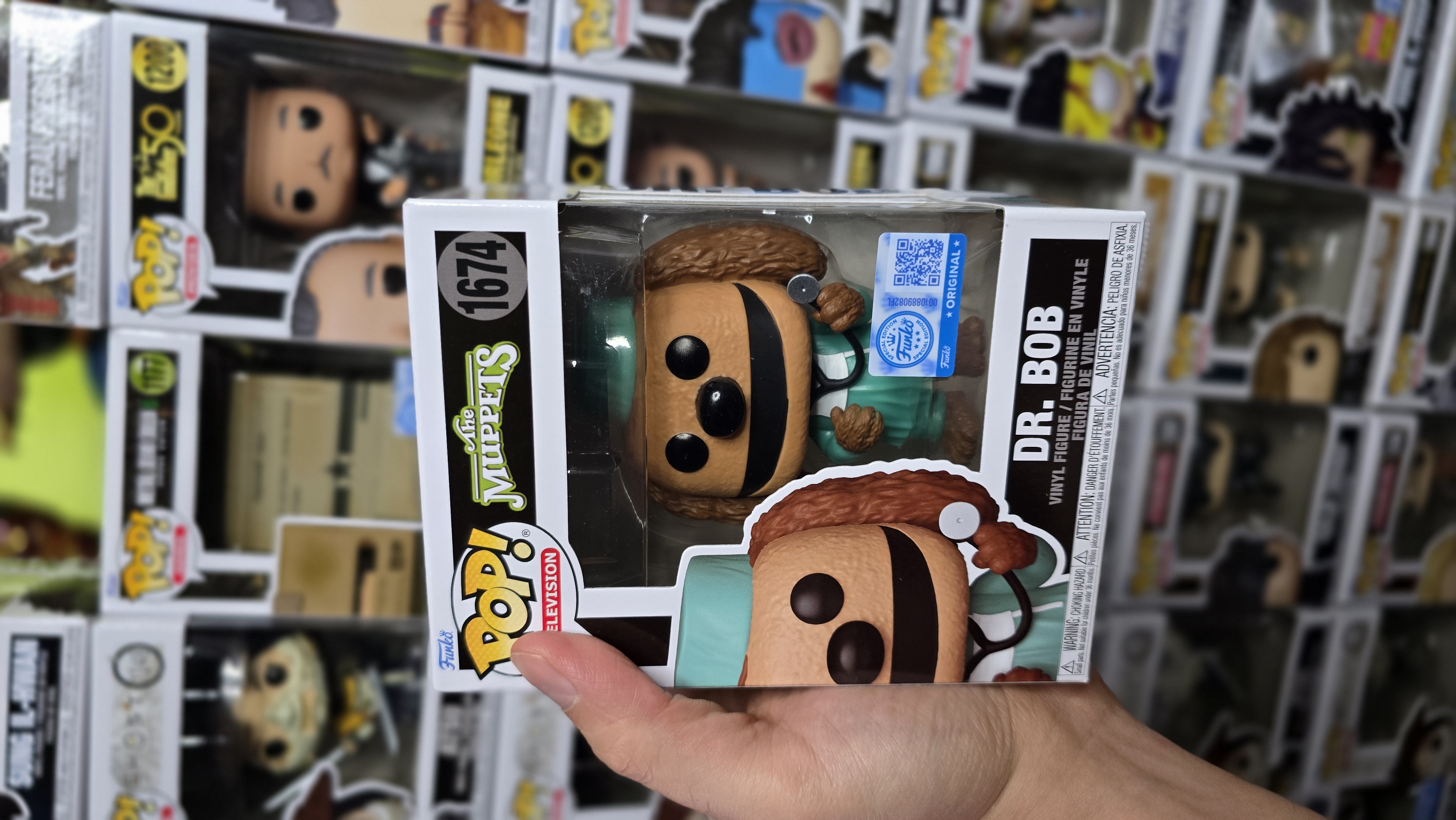 فانکوپاپ! دکتر باب ماپتها POP! The Muppets Dr. Bob 1674