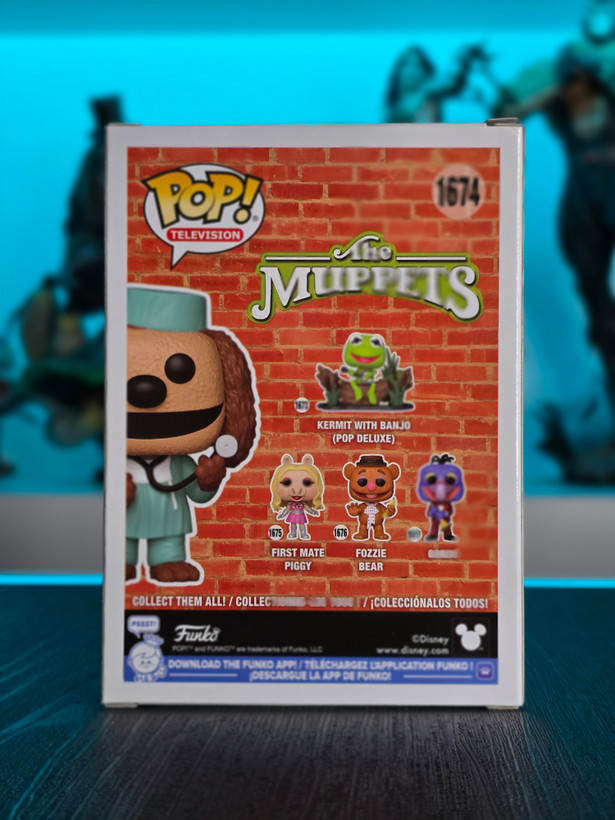 فانکوپاپ! دکتر باب ماپتها POP! The Muppets Dr. Bob 1674