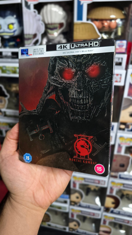 استیل بوک مورتال کمبت 2 (2026) Mortal Kombat II Limited SteelBook Edition (4K Ultra HD)