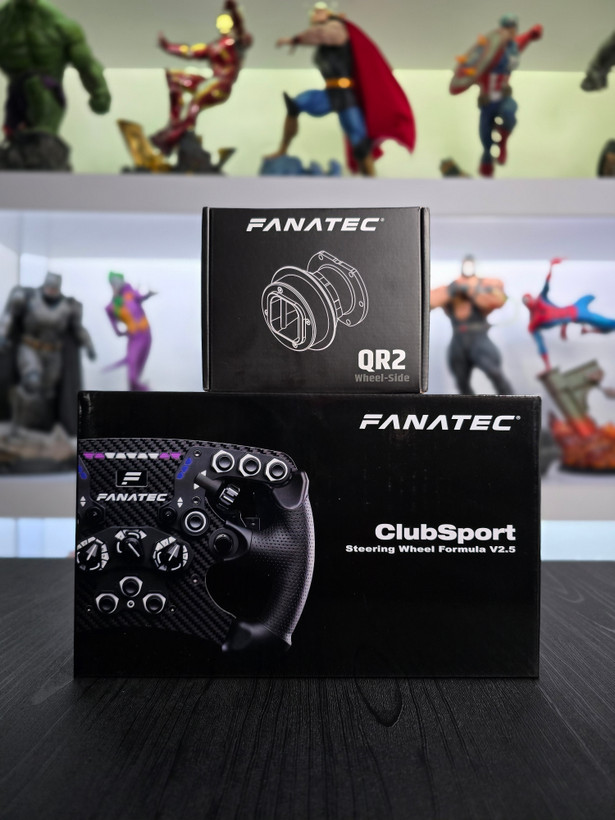 فرمان سیم ریسینگ فاناتک F1 Fanatec ClubSport Steering Wheel Formula V2.5