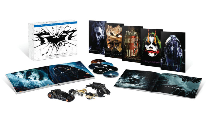 پک آرشیوی کلکسیونی سهگانه شوالیه تاریکی The Dark Knight Trilogy Ultimate Collector's Edition (4K Ultra HD)