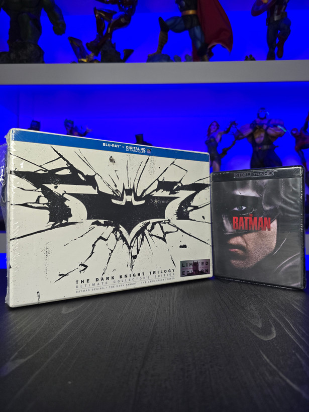 پک آرشیوی کلکسیونی سهگانه شوالیه تاریکی The Dark Knight Trilogy Ultimate Collector's Edition (4K Ultra HD)