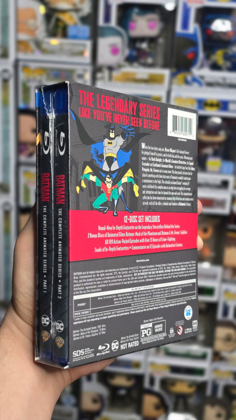 پکیج کامل بلوری سریال کارتونی انیمیشنی بتمن Batman The Complete Animated Series 1992 Blu ray