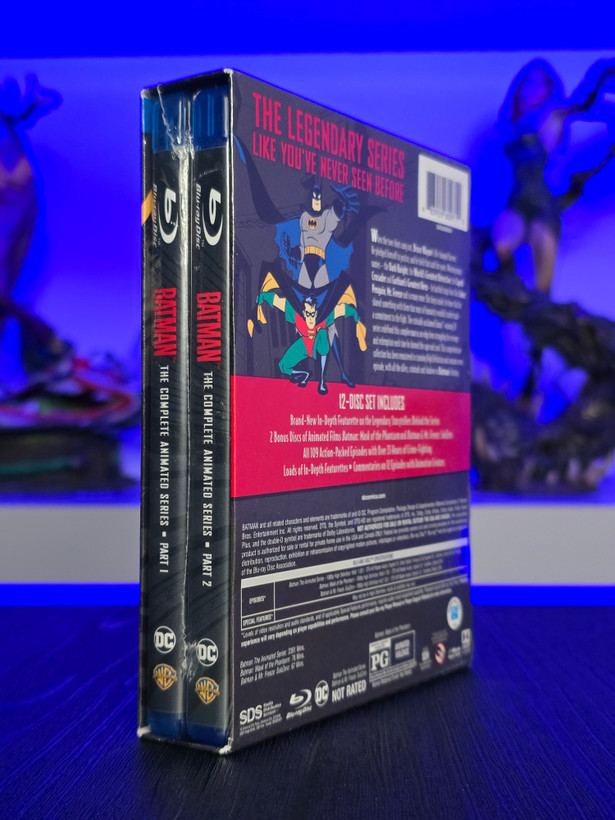 پکیج کامل بلوری سریال کارتونی انیمیشنی بتمن Batman The Complete Animated Series 1992 Blu ray