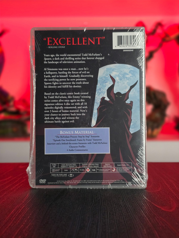 پکیج کلکسیونی کامل سریال انیمیشنی اسپاون Spawn: The Animated Collection Signature Edition DVD / Box Set