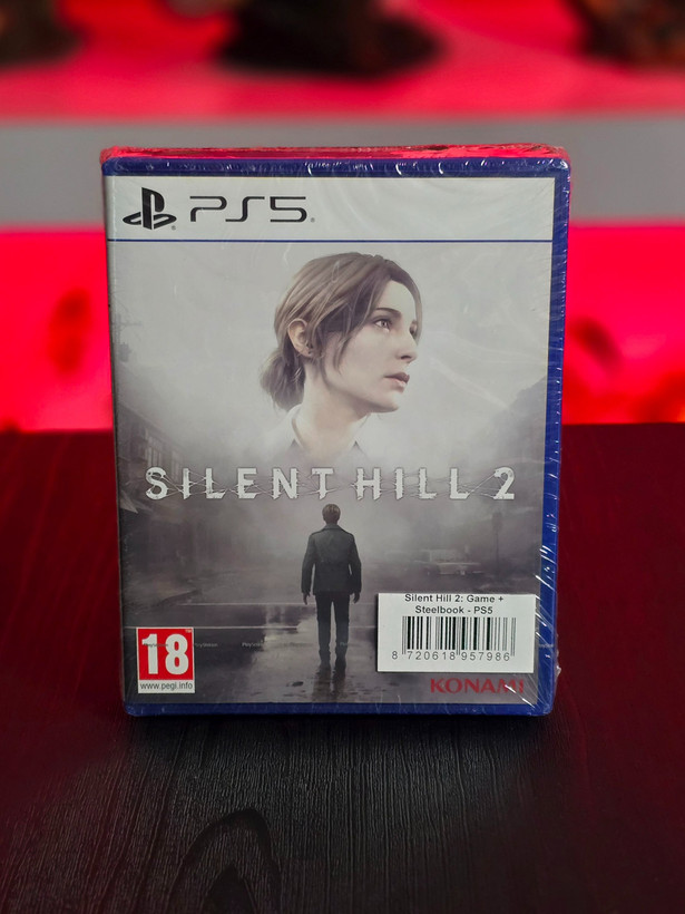 نسخه کلکسیونی استیلبوک بازی سایلنت هیل ۲ برای پلیاستیشن ۵ Silent Hill 2 PS5 Steelbook Limited Edition