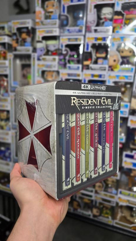 پکیج کامل استیلبوک کلکسیونی رزیدنت ایول ۱۲ دیسکه Resident Evil Ultra HD Collection (12 Discs) - 4K UHD Limited Steelbook Box Set