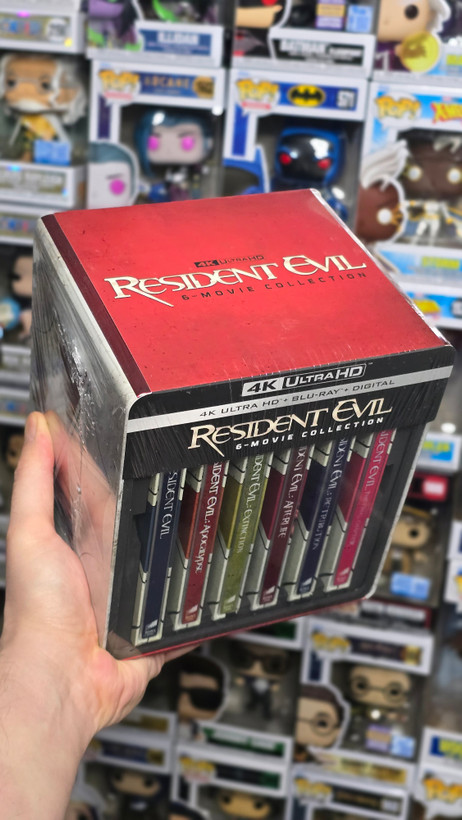 پکیج کامل استیلبوک کلکسیونی رزیدنت ایول ۱۲ دیسکه Resident Evil Ultra HD Collection (12 Discs) - 4K UHD Limited Steelbook Box Set