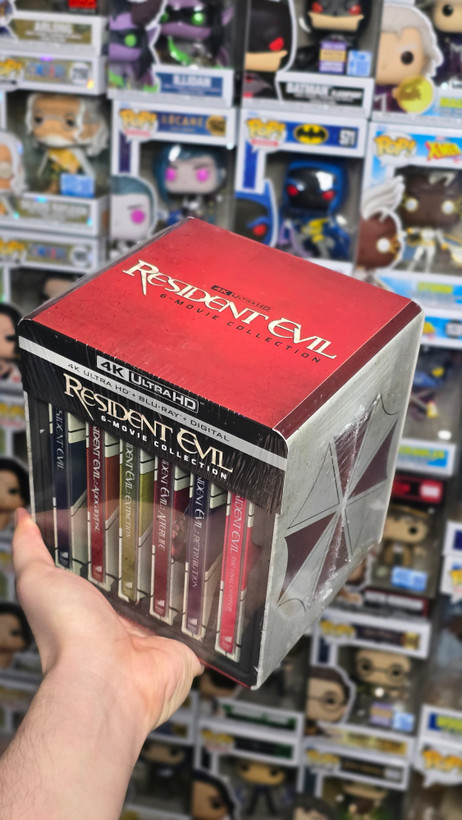 پکیج کامل استیلبوک کلکسیونی رزیدنت ایول ۱۲ دیسکه Resident Evil Ultra HD Collection (12 Discs) - 4K UHD Limited Steelbook Box Set