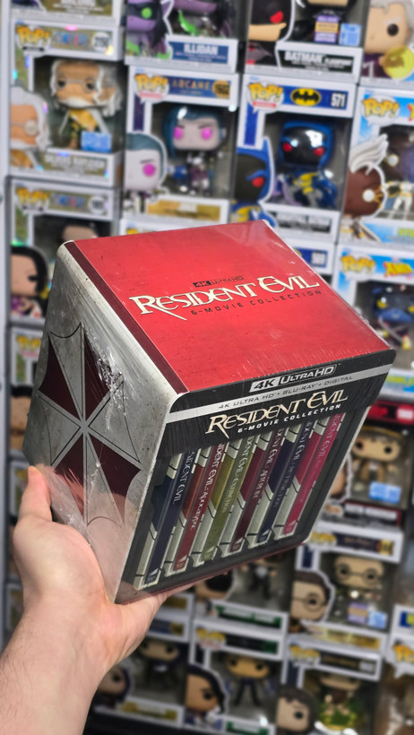 پکیج کامل استیلبوک کلکسیونی رزیدنت ایول ۱۲ دیسکه Resident Evil Ultra HD Collection (12 Discs) - 4K UHD Limited Steelbook Box Set
