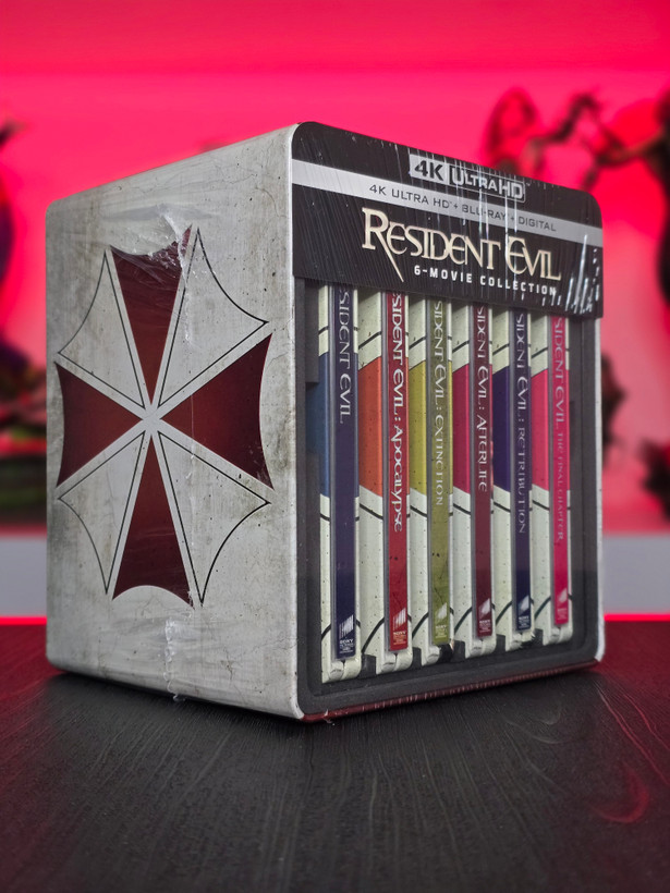 پکیج کامل استیلبوک کلکسیونی رزیدنت ایول ۱۲ دیسکه Resident Evil Ultra HD Collection (12 Discs) - 4K UHD Limited Steelbook Box Set