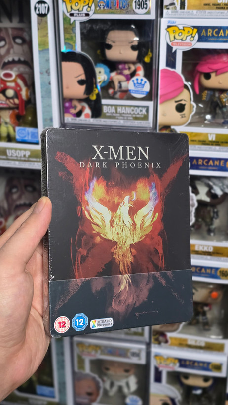 استیلبوک محدود و انحصاری ۴K UHD فیلم مردان ایکس: دارک فنیکس X-Men: Dark Phoenix 4K Ultra HD Exclusive Amazon Steelbook