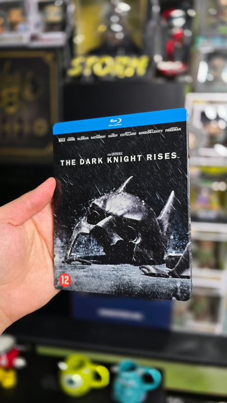 استیلبوک ۲ دیسکه بلوری فیلم شوالیه تاریکی برمیخیزد The Dark Knight Rises - Steelbook 2 Disc Edition - Blu-ray