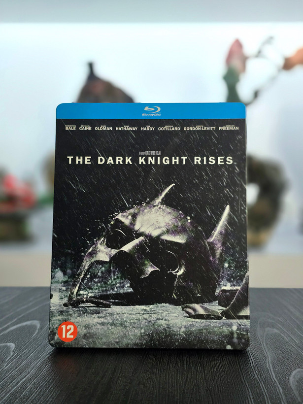 استیلبوک ۲ دیسکه بلوری فیلم شوالیه تاریکی برمیخیزد The Dark Knight Rises - Steelbook 2 Disc Edition - Blu-ray