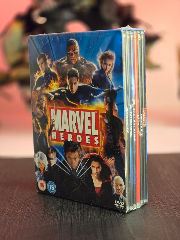 باکسست کلکسیونی ۶ دیسکه دیویدی قهرمانان مارول Marvel Heroes Collection - 6 Disc DVD Box Set