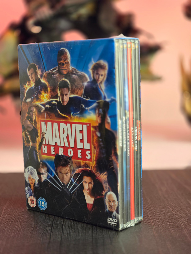 باکسست کلکسیونی ۶ دیسکه دیویدی قهرمانان مارول Marvel Heroes Collection - 6 Disc DVD Box Set