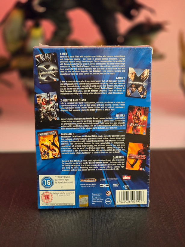 باکسست کلکسیونی ۶ دیسکه دیویدی قهرمانان مارول Marvel Heroes Collection - 6 Disc DVD Box Set