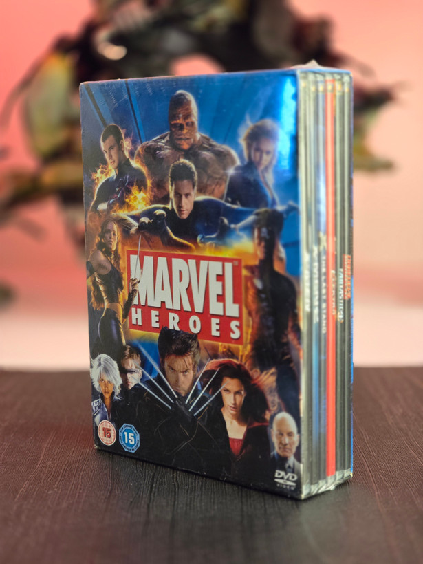 باکسست کلکسیونی ۶ دیسکه دیویدی قهرمانان مارول Marvel Heroes Collection - 6 Disc DVD Box Set
