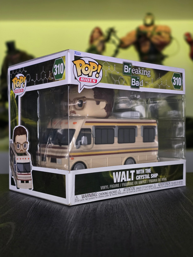 سوپرپاپ رایدز! بریکینگ بد والتر وایت با کمپر کریستال شیپ SUPER POP RIDES! BREAKING BAD Walt with the Crystal Ship 310
