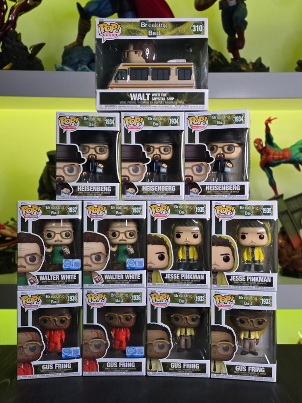 سوپرپاپ رایدز! بریکینگ بد والتر وایت با کمپر کریستال شیپ SUPER POP RIDES! BREAKING BAD Walt with the Crystal Ship 310